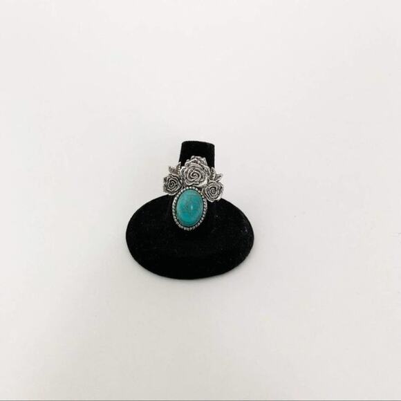 On My Rack Jewelry - 2/$30 NEW Turquoise Silver Boho Fashion Ring  165